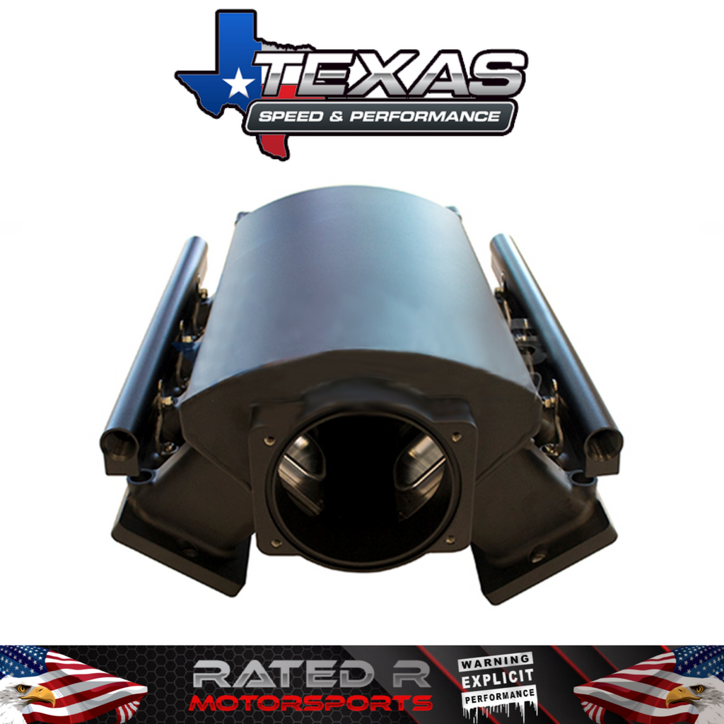 Texas Speed Sheet Metal 102mm LS1 LS2 Cathedral Port Intake Manifold NO STEP