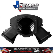 Cargar imagen en el visor de la galería, Colector de admisión con puerto de catedral LS1 LS2 de Texas Speed ​​Sheet Metal de 102 mm SIN PASO