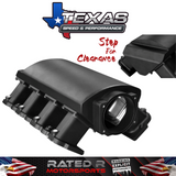 Texas Speed Sheet Metal 102mm LS3 L99 Rectangle Port Intake Manifold STEPPED FOR CLEARANCE