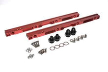 Load image into Gallery viewer, Fast LS2 Billet Fuel Rail Kit for LSXR Intake Manifold Red